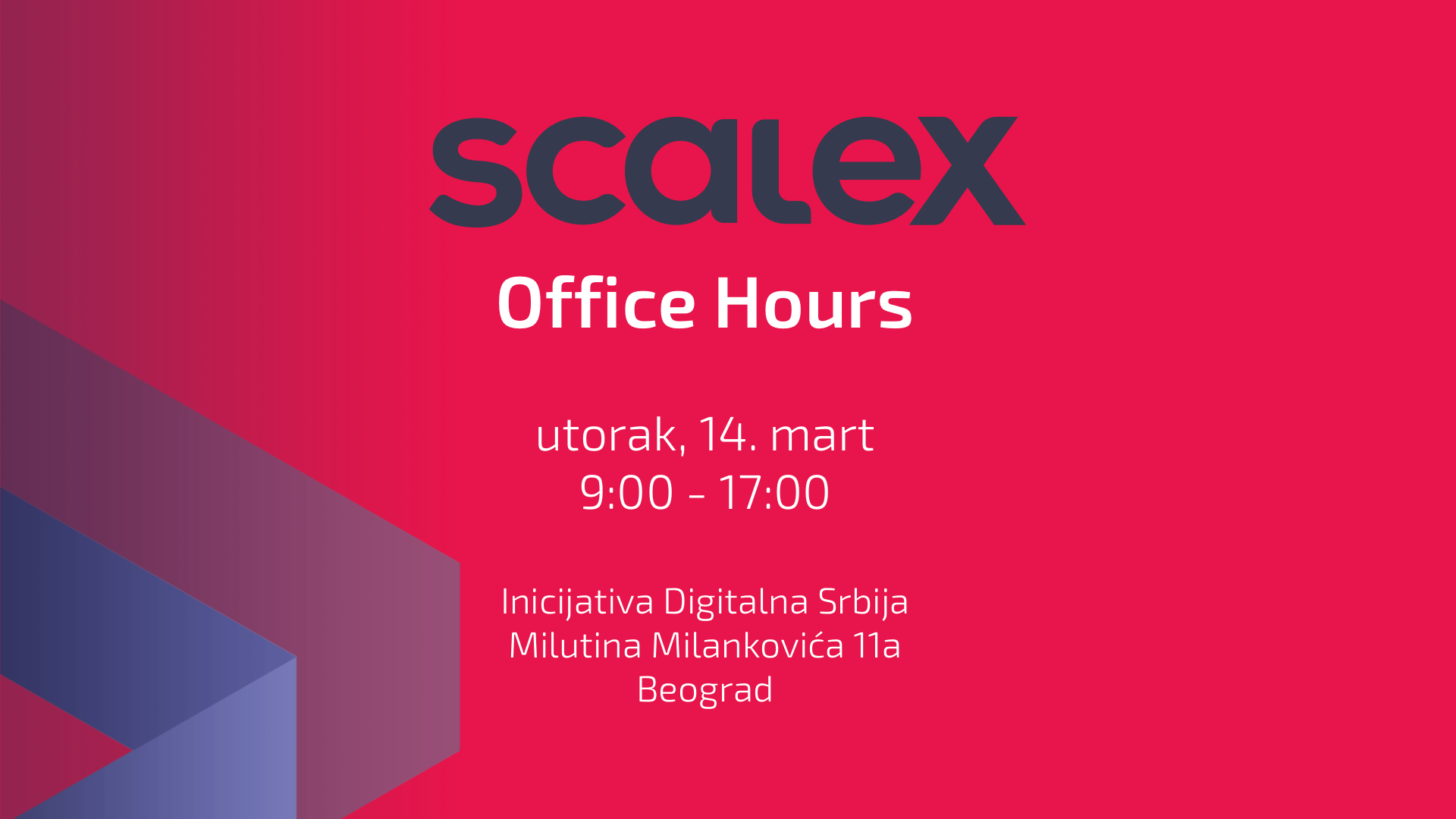 Scale X office hours