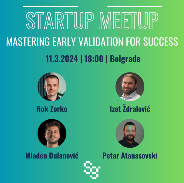 Regional Startup Meetup – Mastering Early Validation for Success