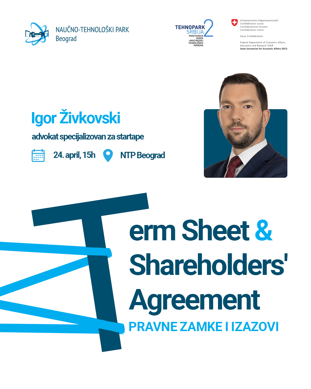 Term Sheet & Shareholders’ Agreement- Pravne zamke i izazovi by Igor Živkovski